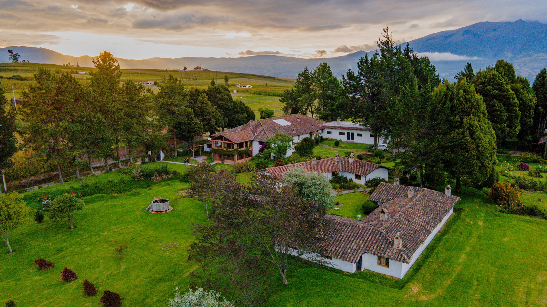 Hacienda Loma Tika, sede andina del viaje