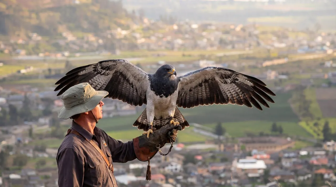 Parque del Cóndor en Otavalo, observación de aves rapaces andinas