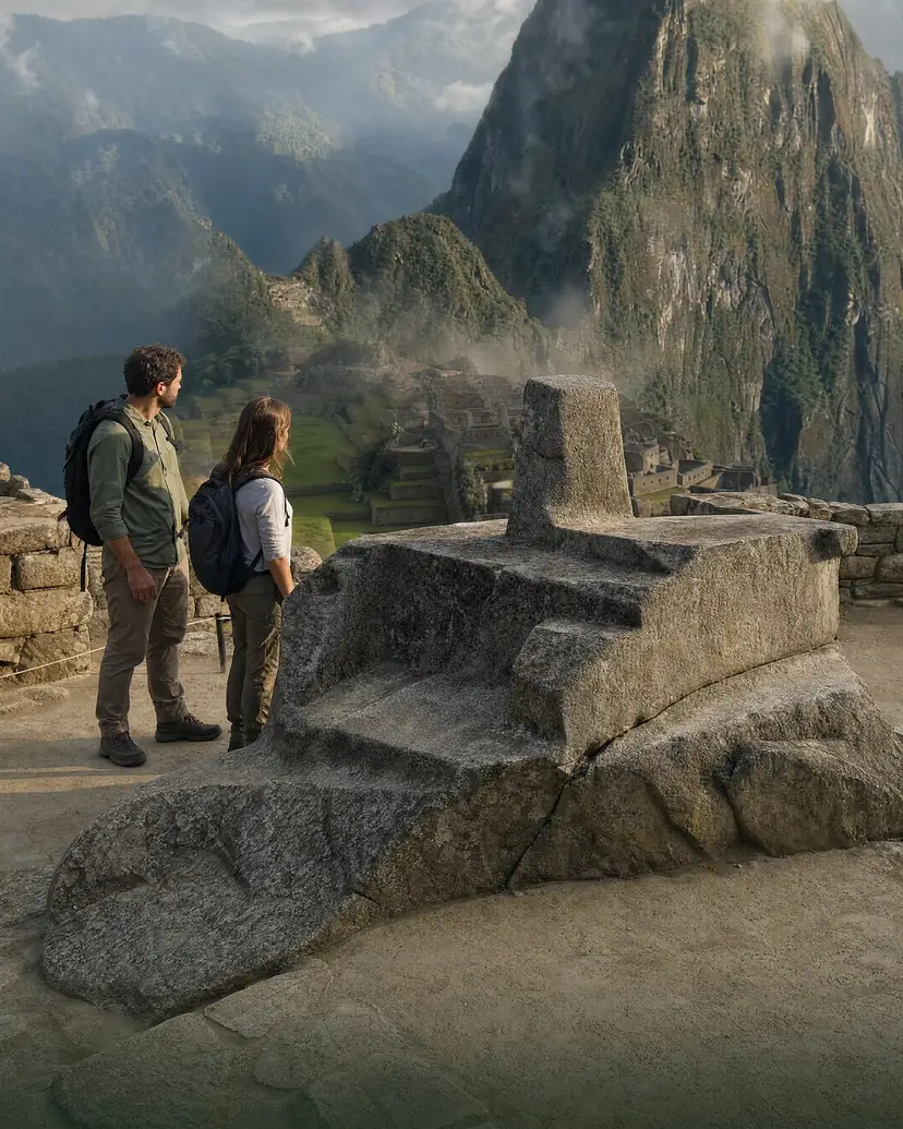 Intihuatana en Machu Picchu