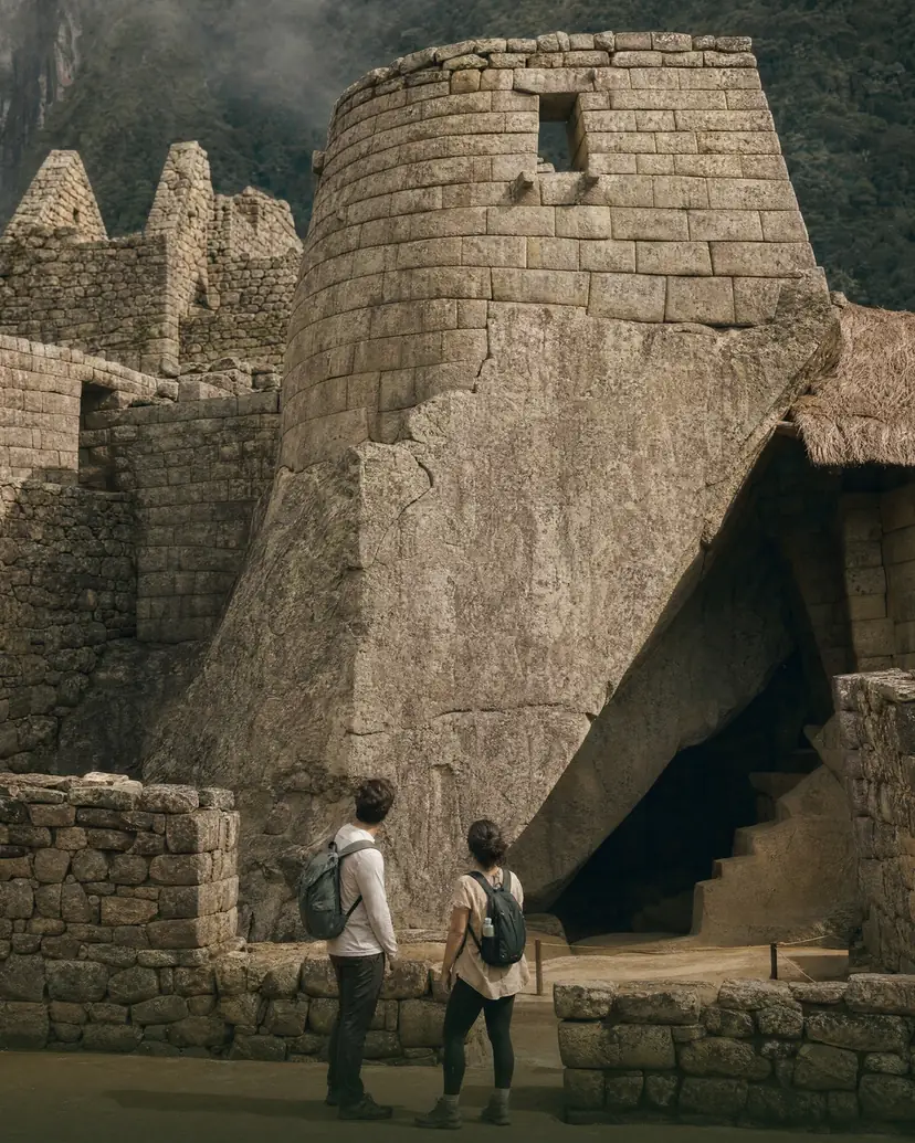 Templo del Sol en Machu Picchu