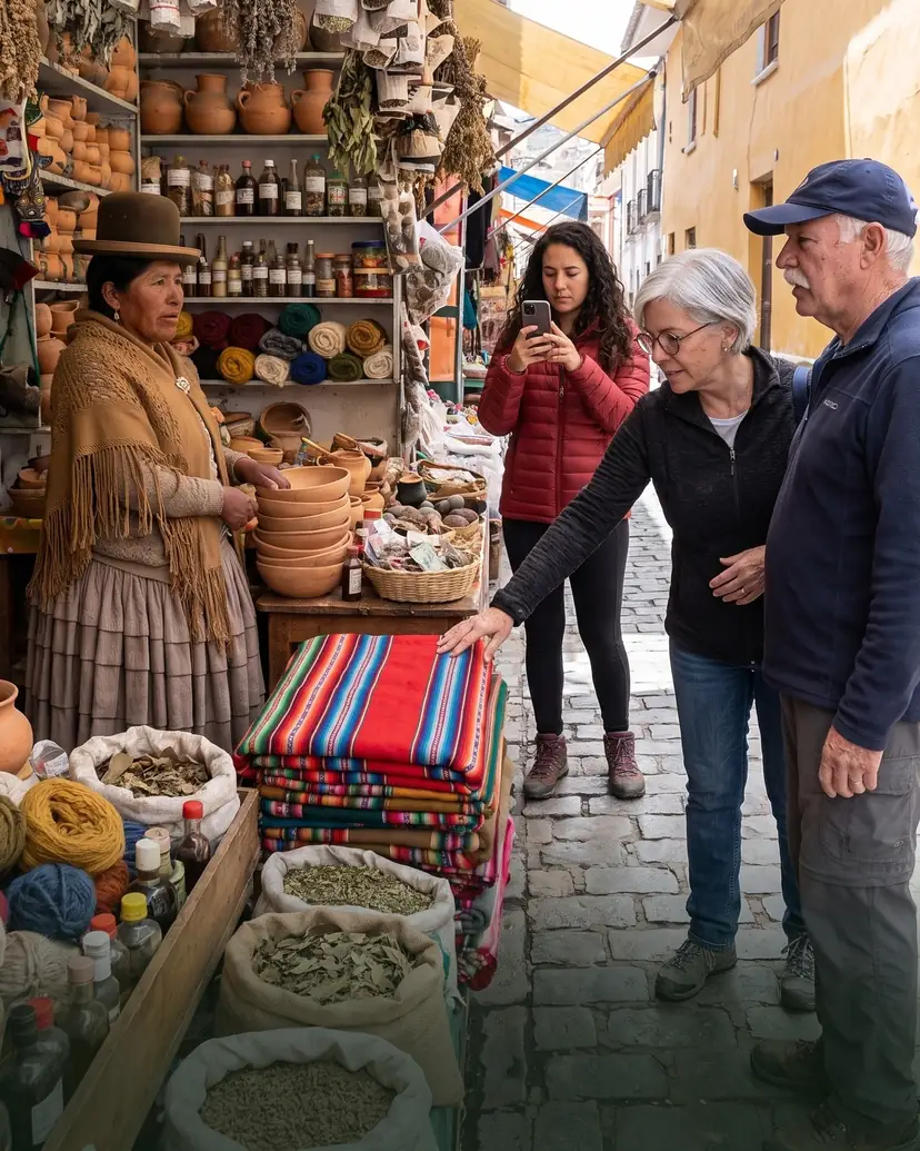 Mercado de las Brujas en La Paz