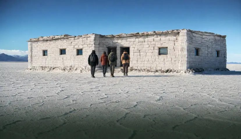 Hotel de sal Playa Blanca en el Salar de Uyuni